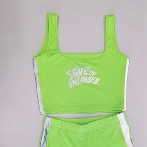 Save the untamed reflective 2 piece set